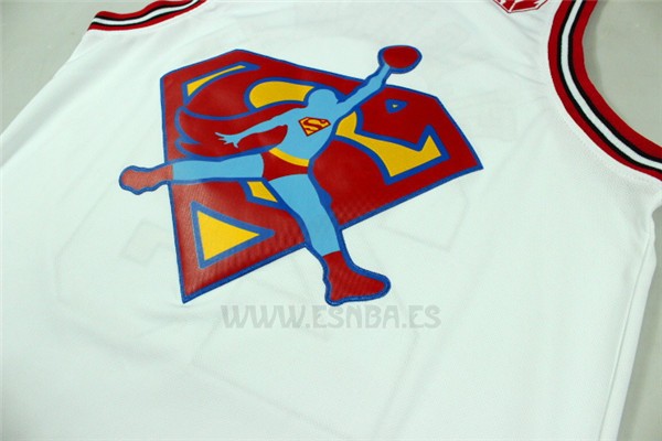 Camiseta Pelicula Flightman Superman #23 Blanco